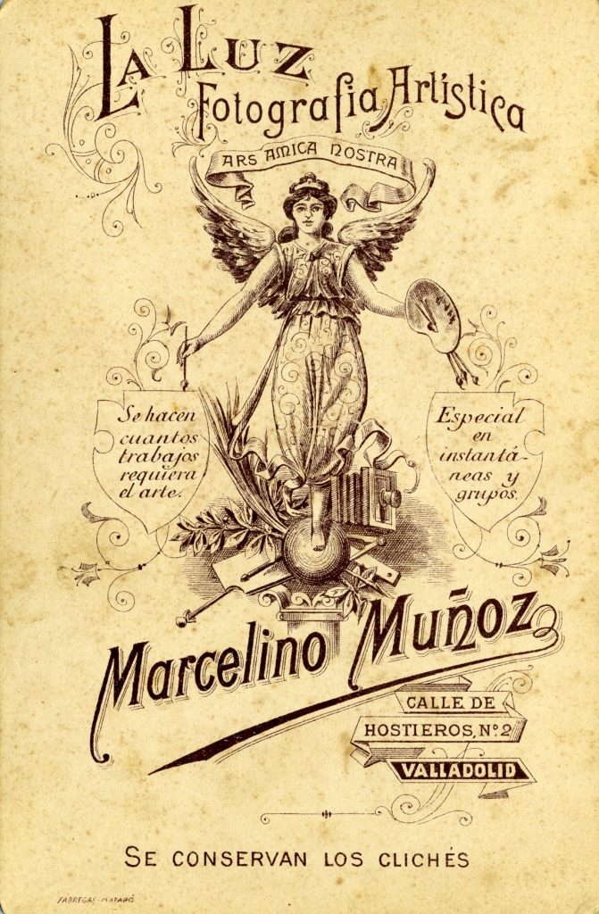 Marcelino Muñoz tarjeta publicitaria