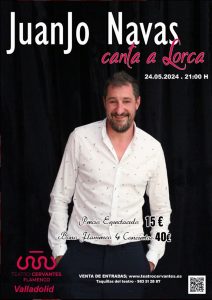 jornadas flamencas Teatro Cervantes Valladolid Juanjo Navas